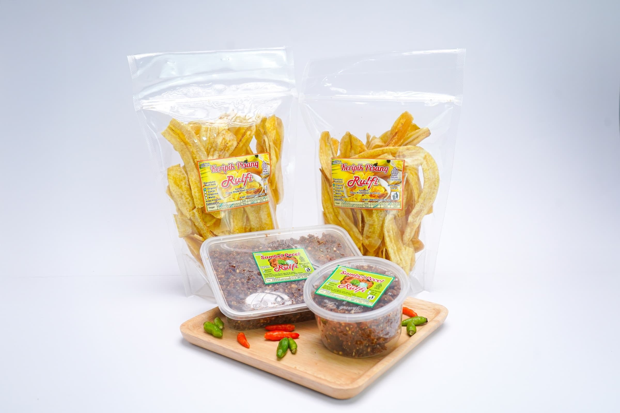 Foto produk Keripik Pisang dan Sambal Pecel RUFLI