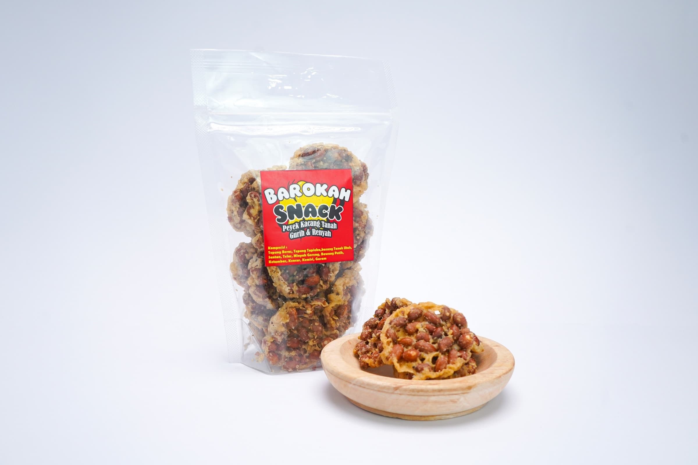 Foto produk Peyek Kacang Barokah Snack