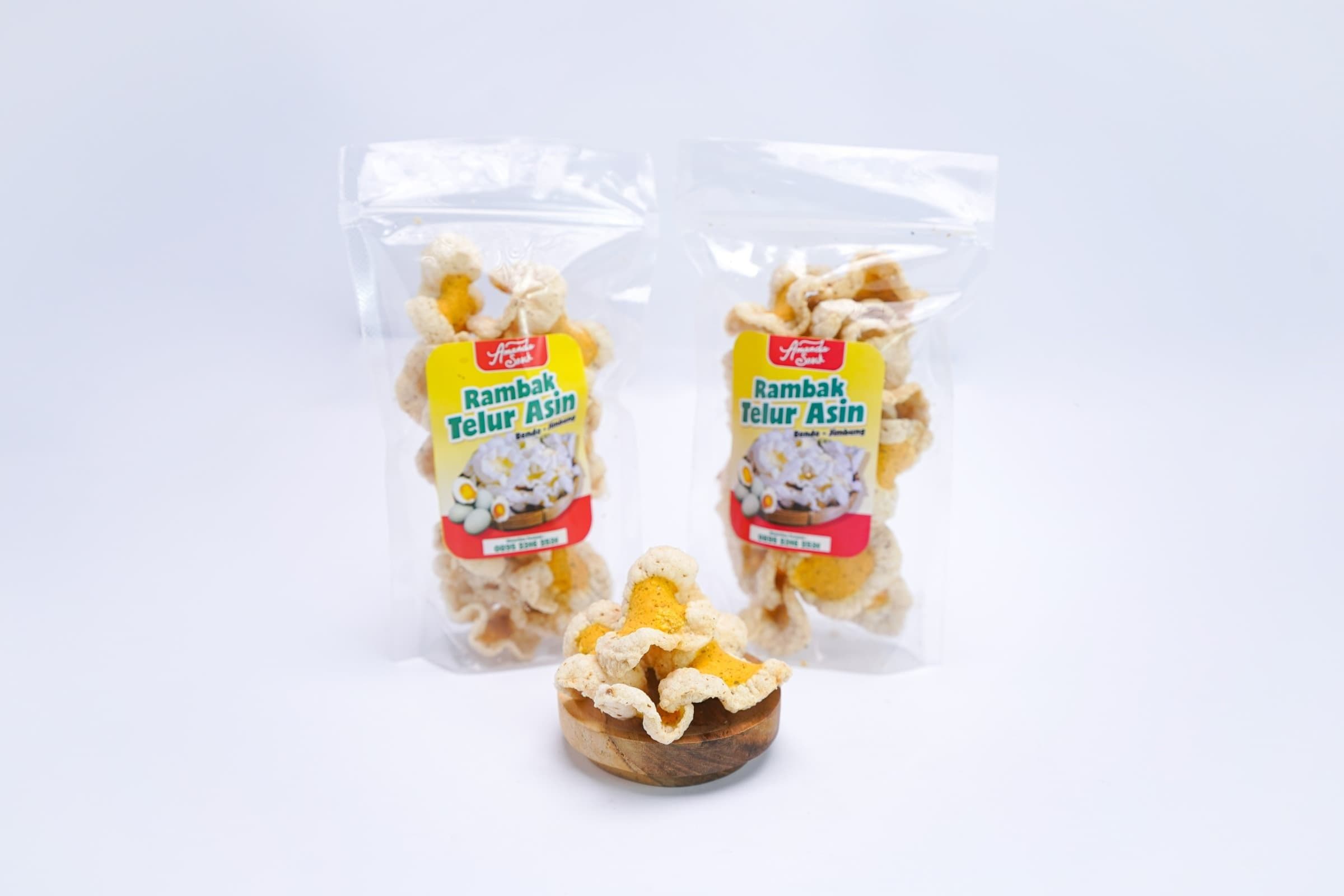 Foto produk Rambak Telur Asin Amanda Snack