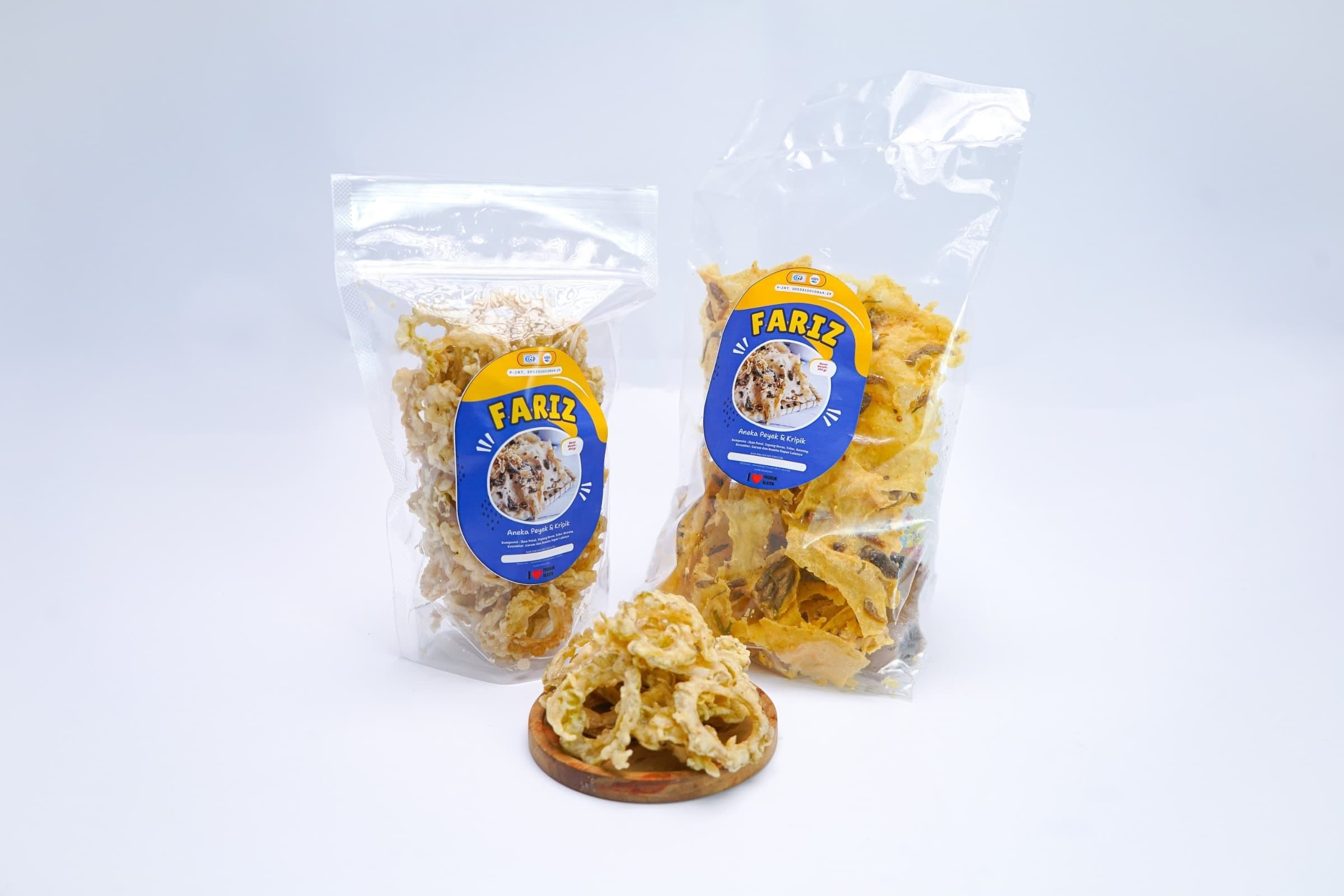 Foto produk Aneka Kripik & Peyek Fariz
